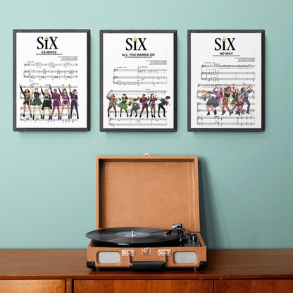 Six - All you wanna do Poster - 98typesMusic