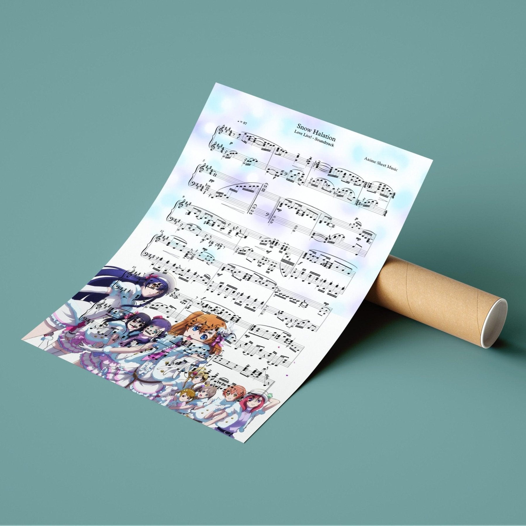 Snow halation - Love Live Print - 98typesMusic