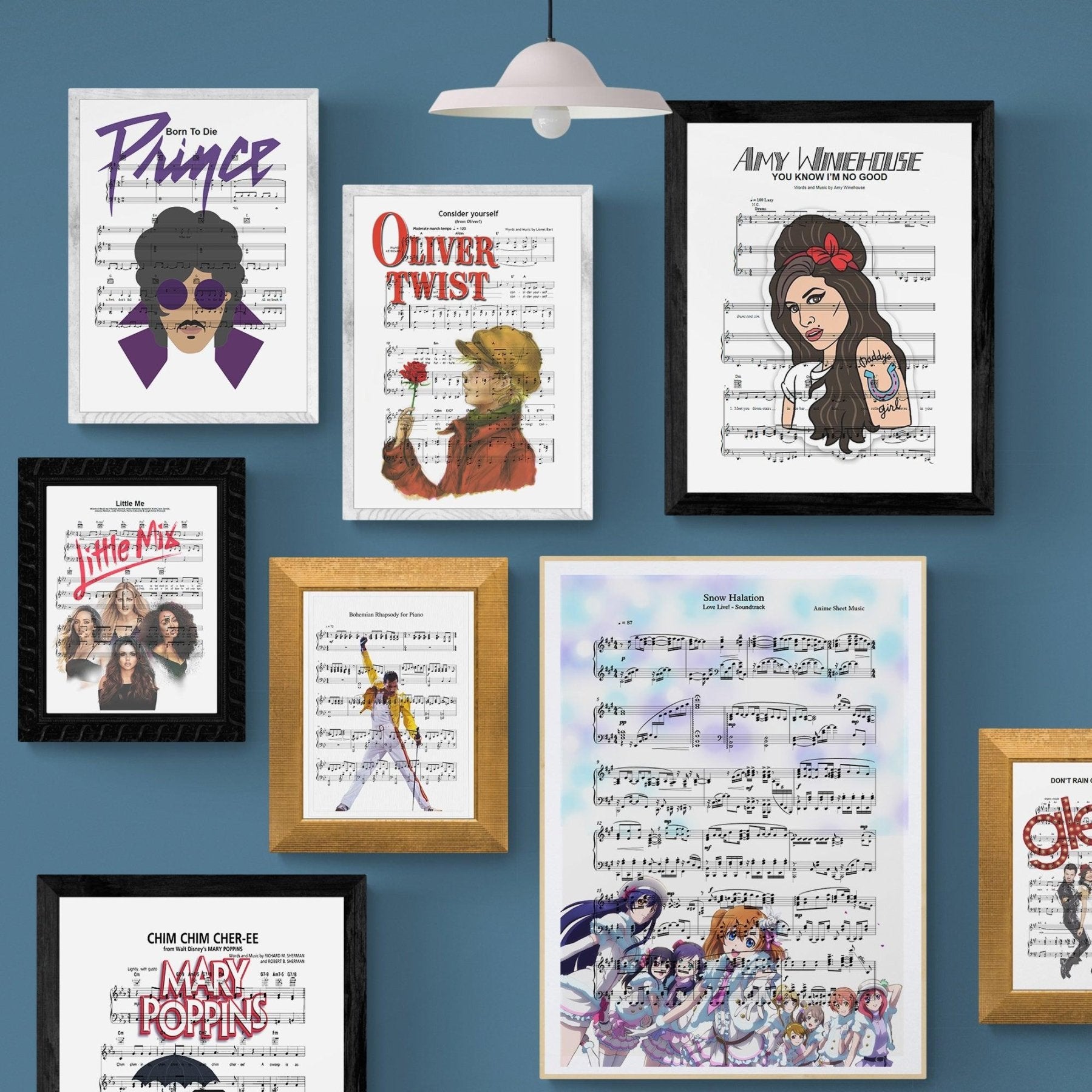 Snow halation - Love Live Print - 98typesMusic