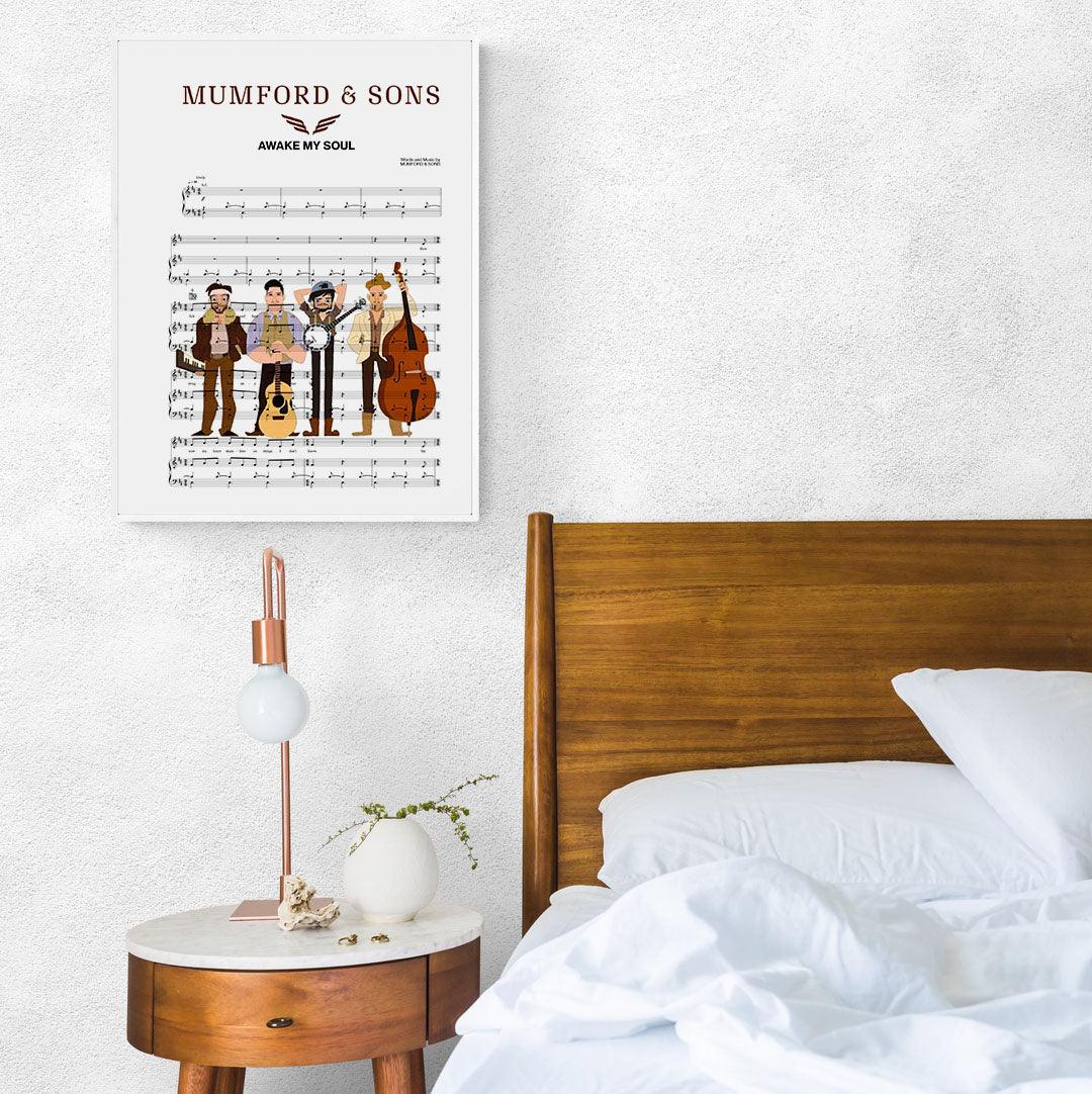 Soul Mumford & Sons - Awake My Soul Poster - 98typesMusic