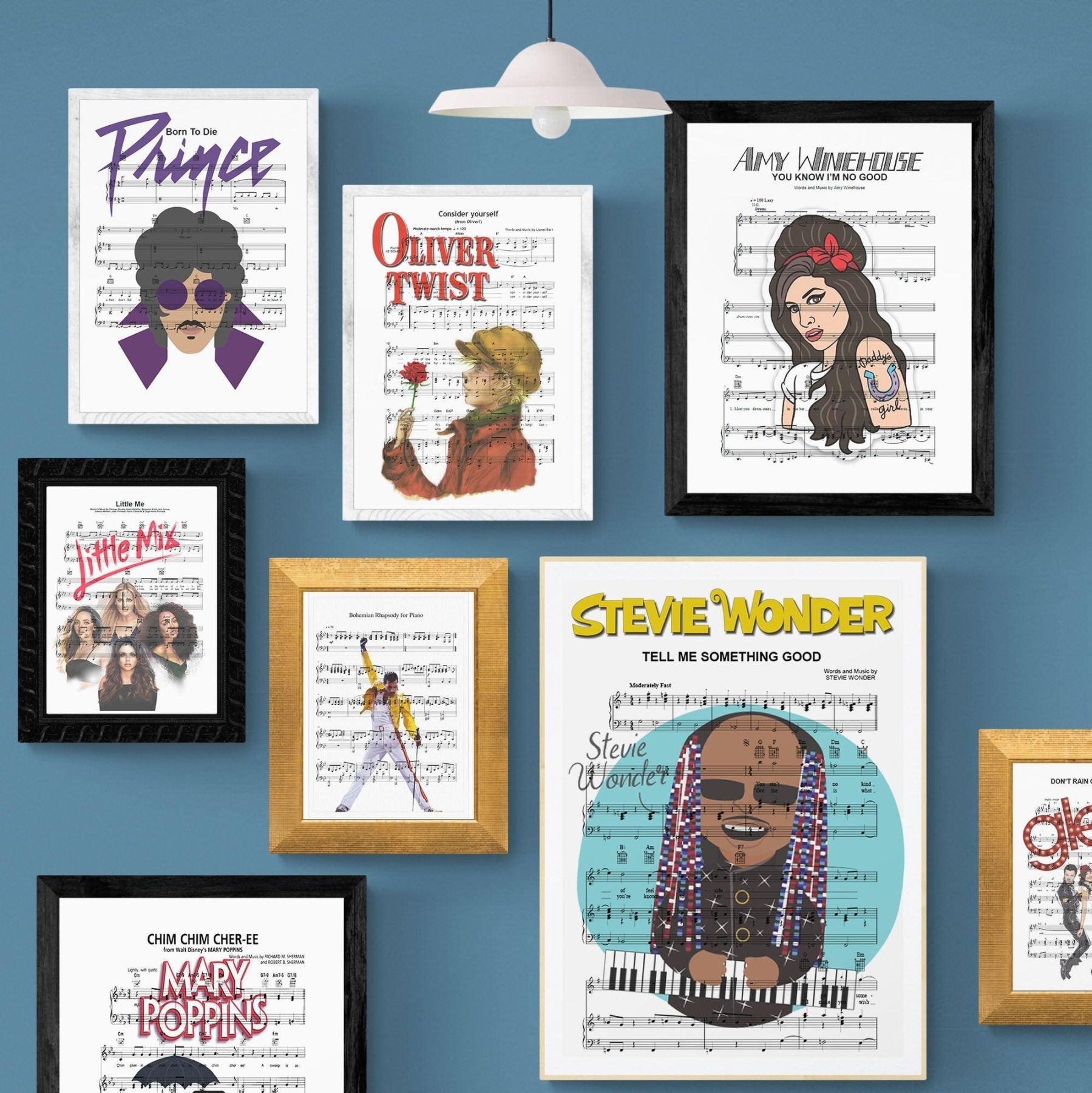 Stevie Wonder • Tell Me Something Good Print - 98typesMusic