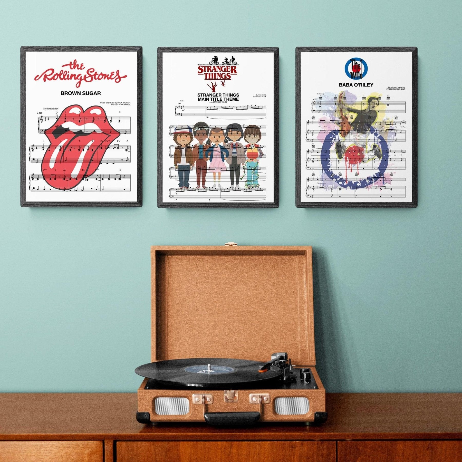 Stranger Things Main Theme Poster - 98typesMusic