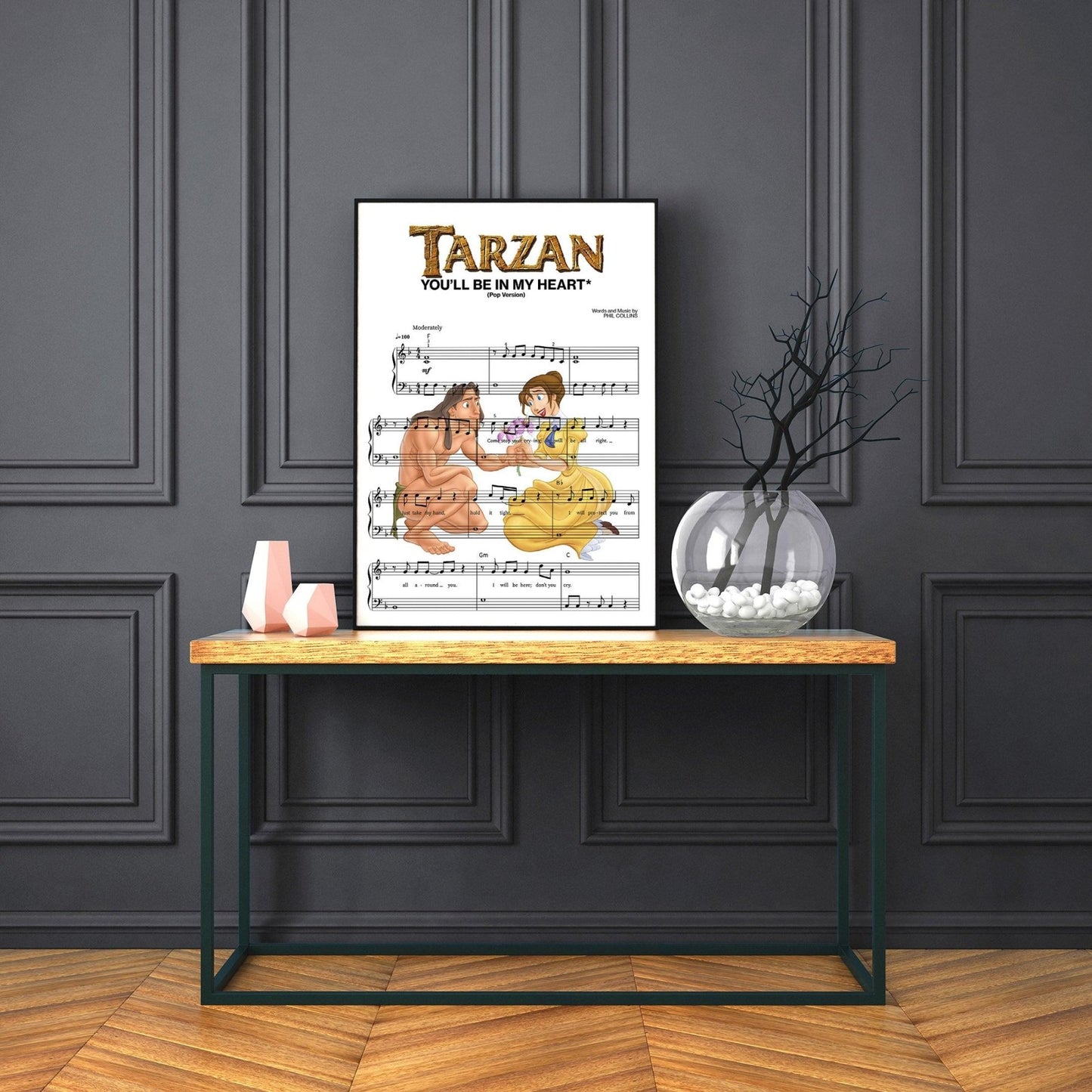 Tarzan - You will be in my heart Poster - 98typesMusic
