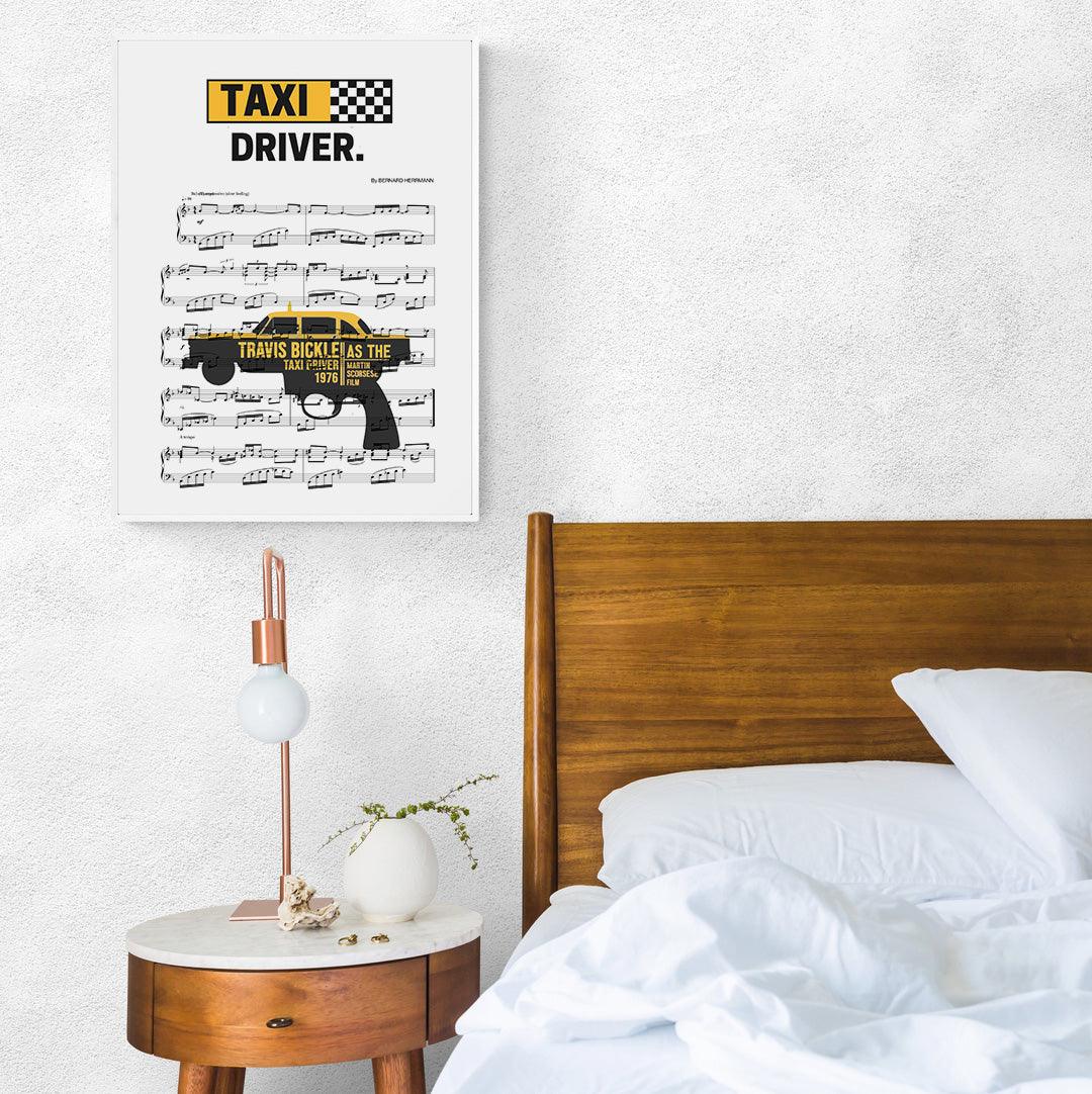 Taxi Driver Main Theme Poster - 98typesMusic