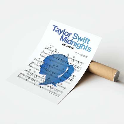Taylor swift - Anti Hero Poster - 98typesMusic