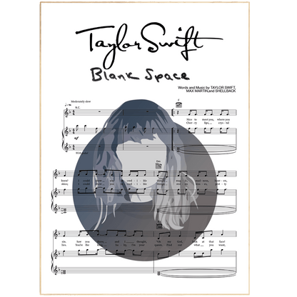 Taylor Swift - Blank Space Poster - 98typesMusic