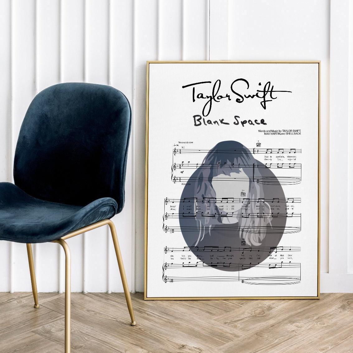 Taylor Swift - Blank Space Poster - 98typesMusic