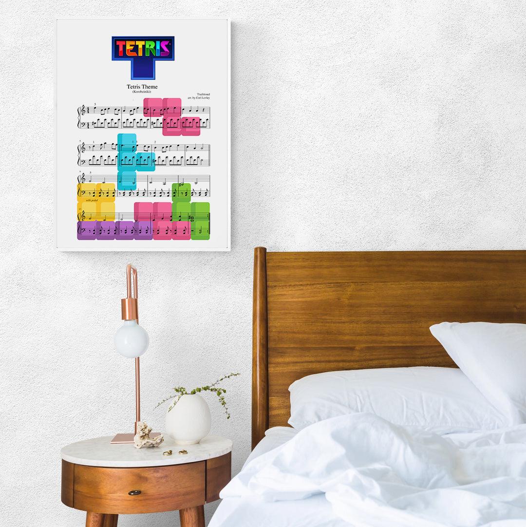 TETRIS - Main Theme Poster - 98typesMusic
