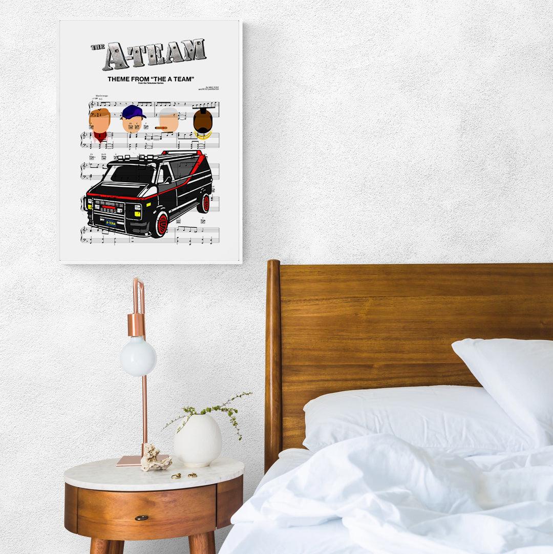 THE A TEAM Main Theme Poster - 98typesMusic