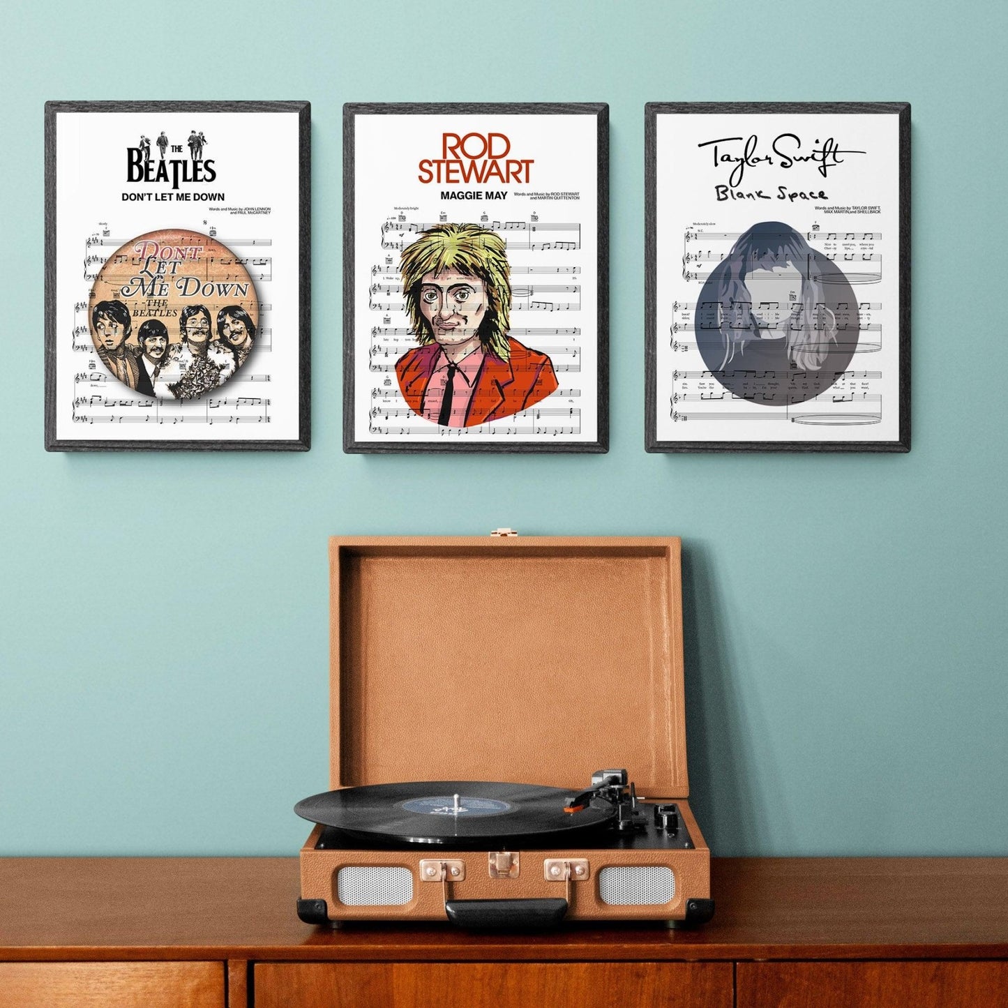 The Beatles - Don't Let Me Down Poster - 98typesMusic