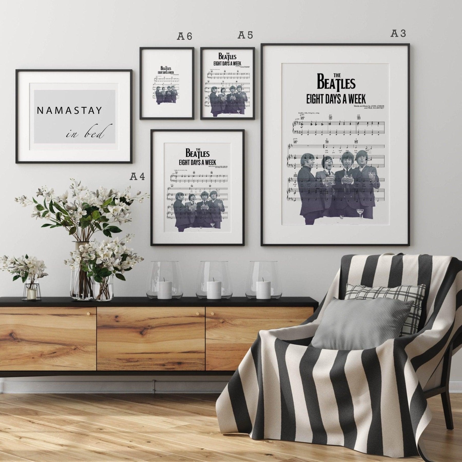 The Beatles - Eight Days A Week Poster - 98typesMusic