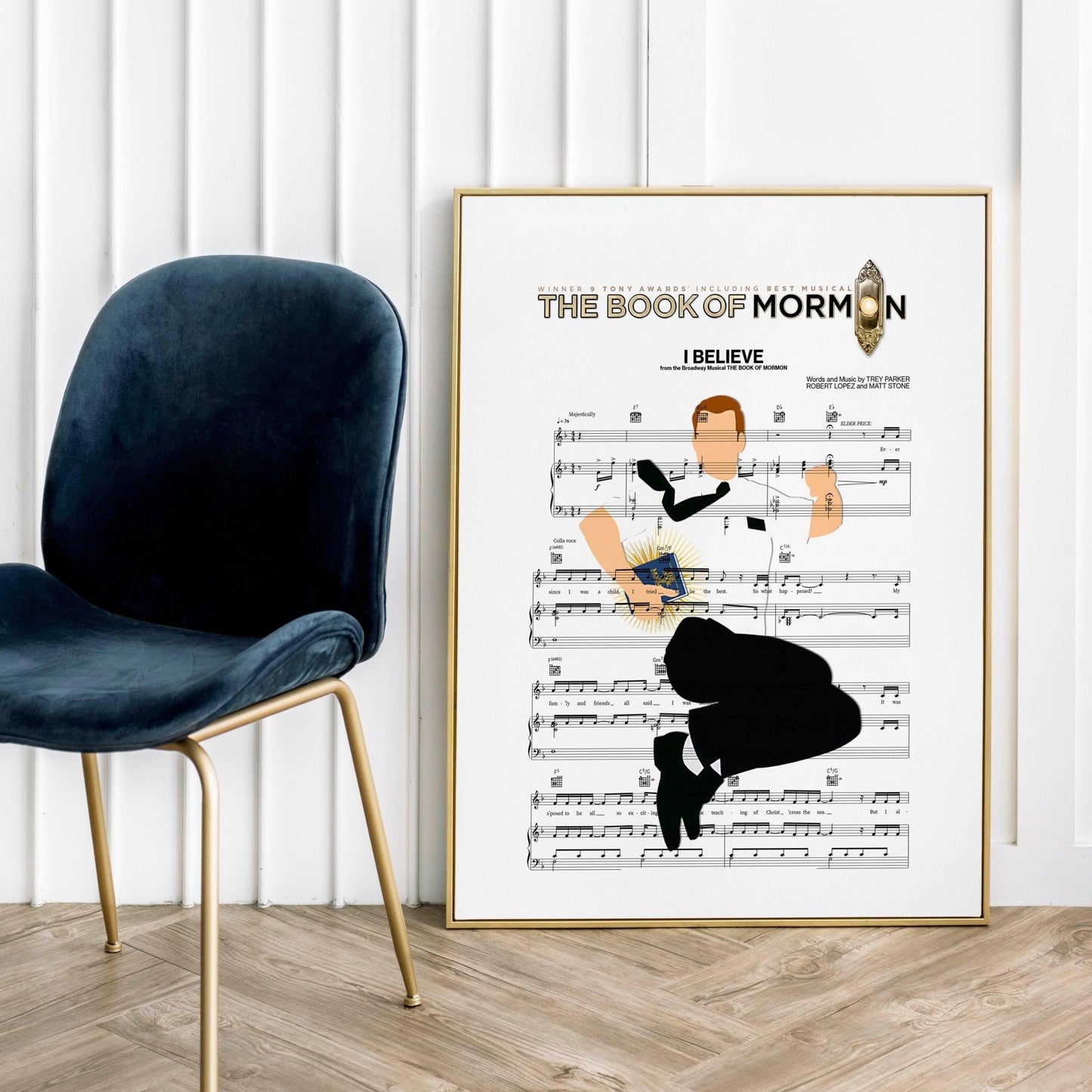 The Book of Mormon Musical - I Belive Print - 98typesMusic