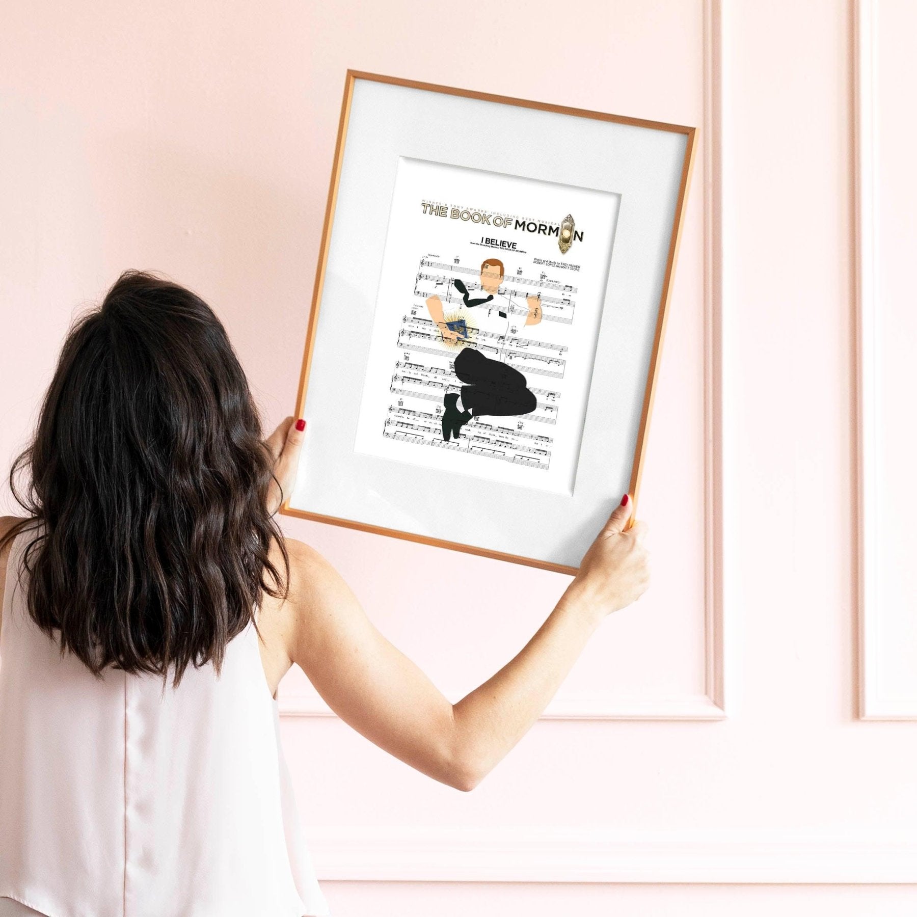 The Book of Mormon Musical - I Belive Print - 98typesMusic