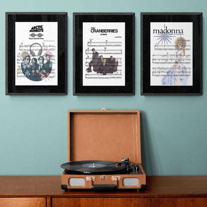 The Cranberries - Zombie Poster - 98typesMusic