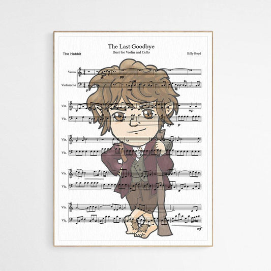 The Hobbit - The Last Goodbye Print - 98typesMusic