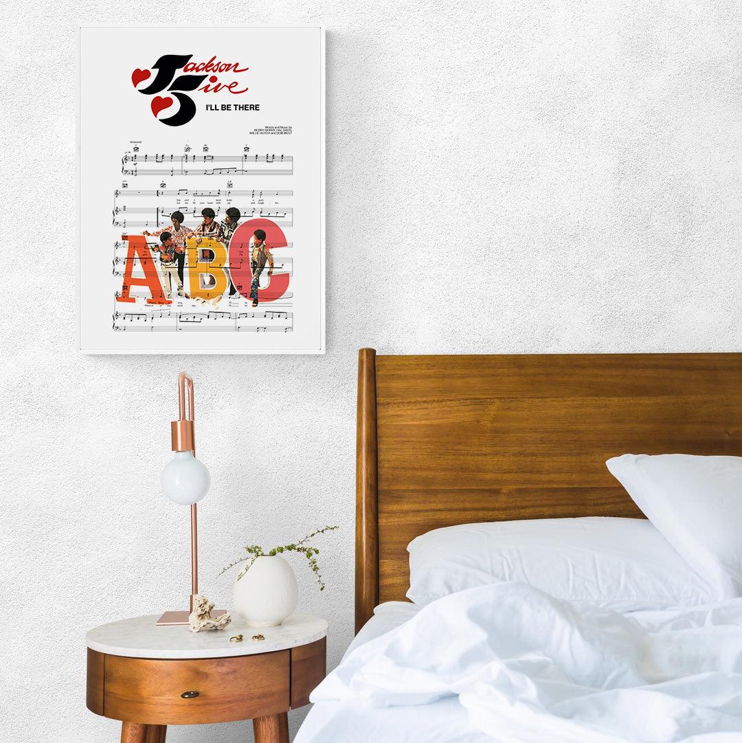 The Jackson 5 - I'll Be There Poster - 98typesMusic