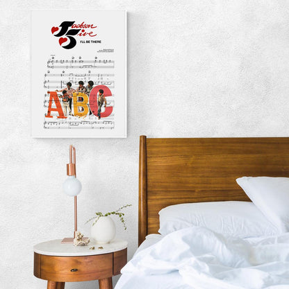 The Jackson 5 - I'll Be There Poster - 98typesMusic