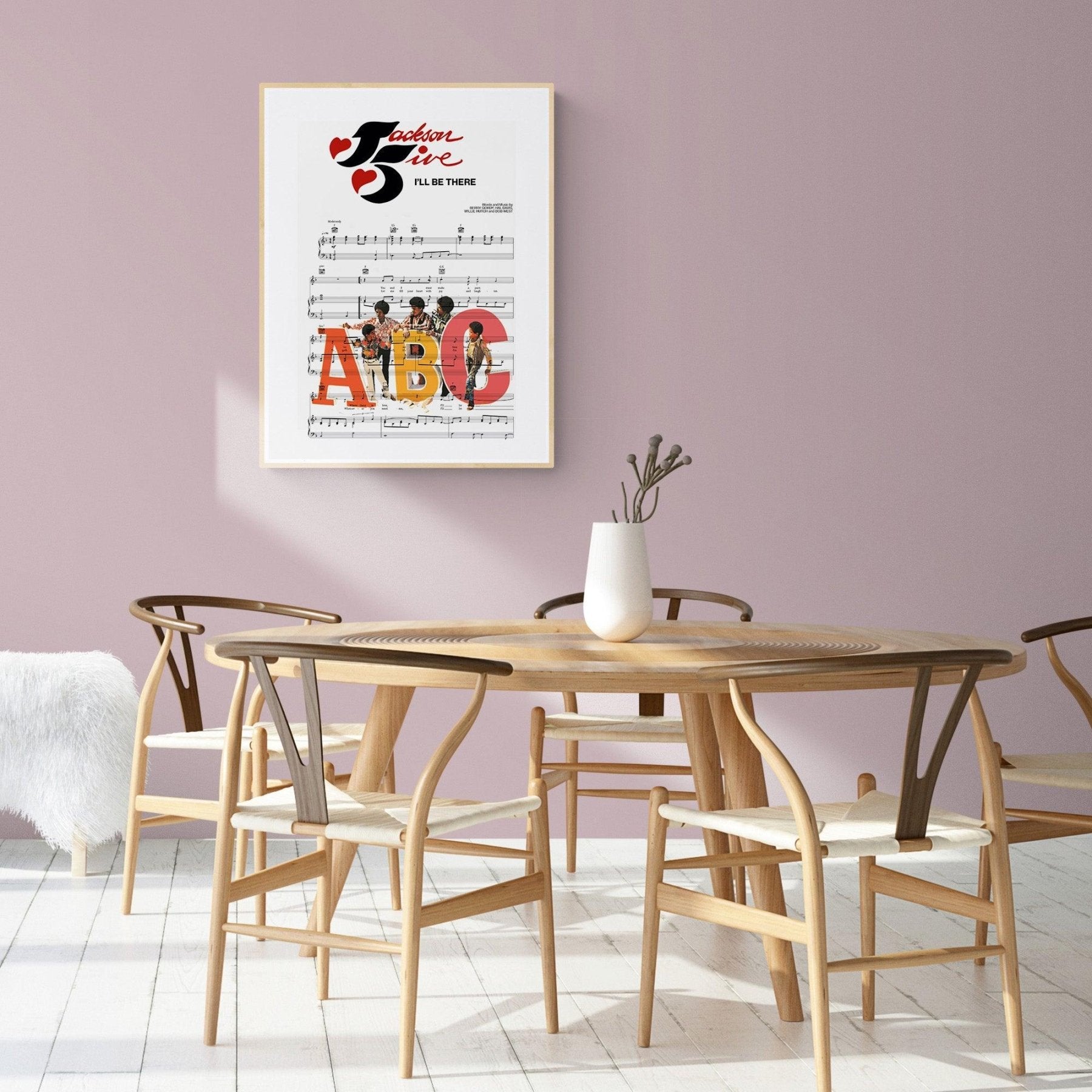The Jackson 5 - I'll Be There Poster - 98typesMusic