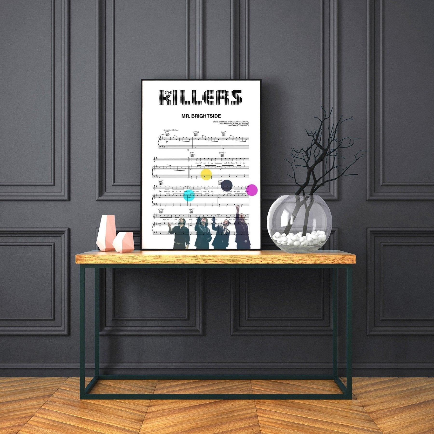 The killers - Mr Brightside Poster - 98typesMusic