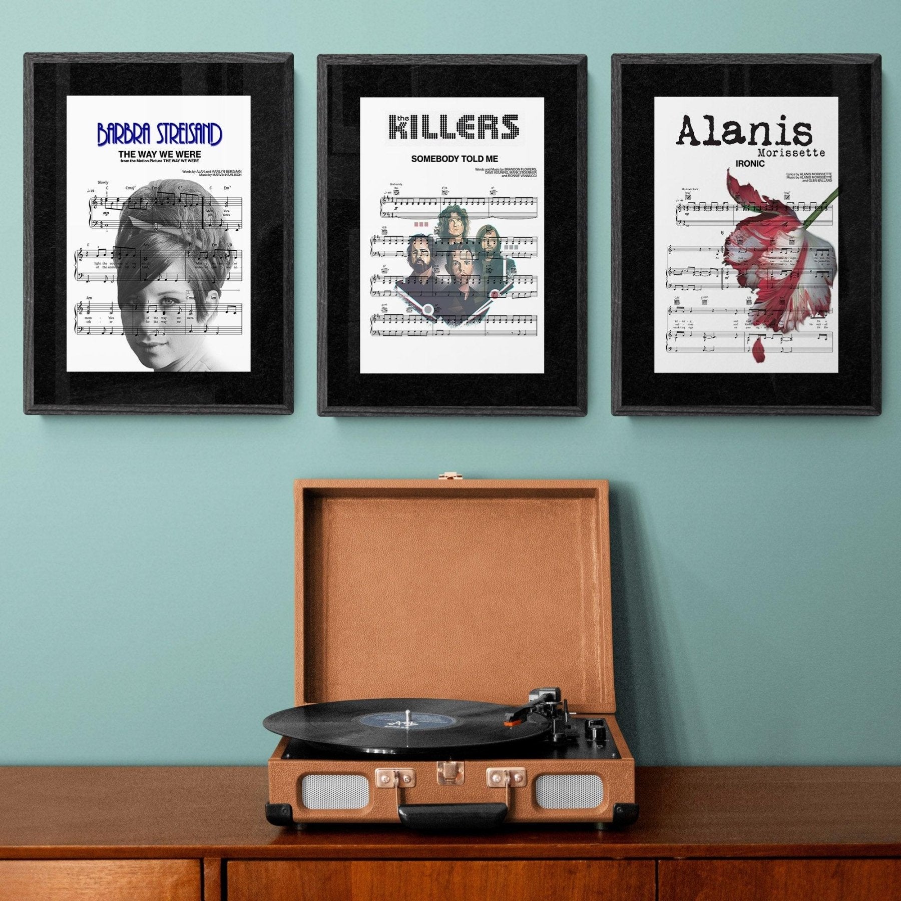 The killers - Somebody told me Poster - 98typesMusic