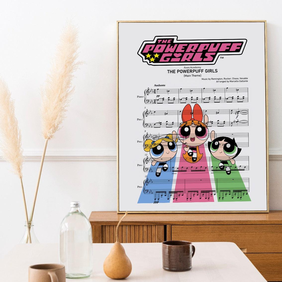 The Powerpuff Girls Main Theme Poster - 98typesMusic