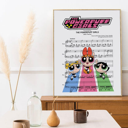 The Powerpuff Girls Main Theme Poster - 98typesMusic