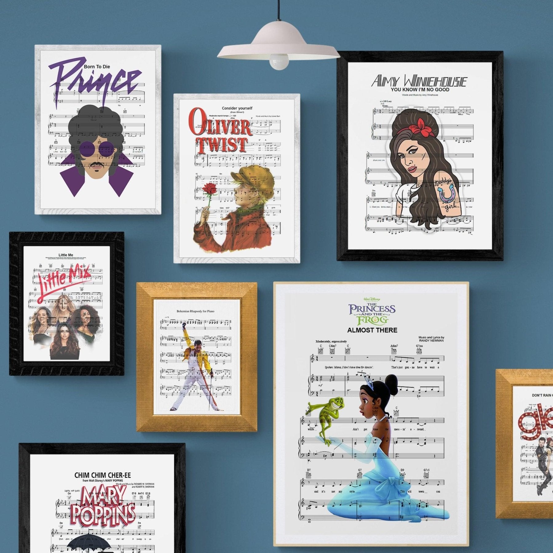 The Princess and the Frog - Almost There Print - 98typesMusic