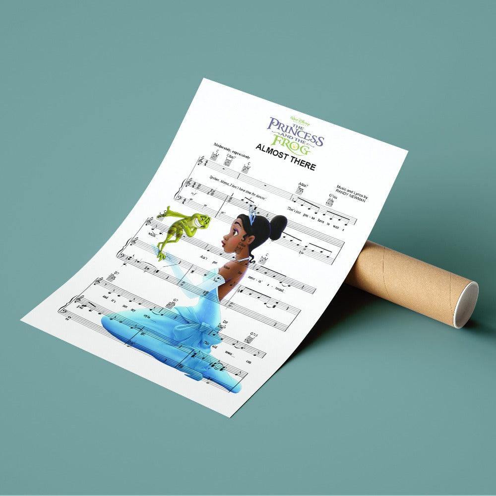 The Princess and the Frog - Almost There Print - 98typesMusic