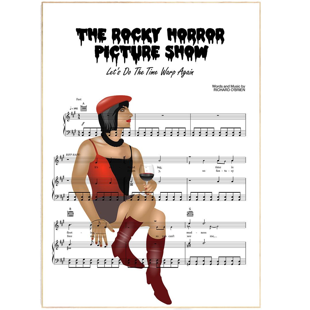 The Rocky Horror Picture Show - The Time Warp Poster - 98typesMusic