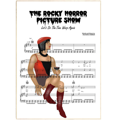 The Rocky Horror Picture Show - The Time Warp Poster - 98typesMusic