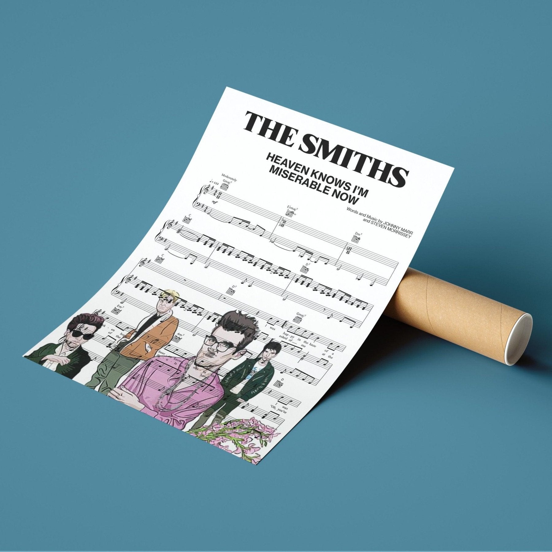 The Smiths - Heaven Knows I'm Miserable Now Poster - 98typesMusic