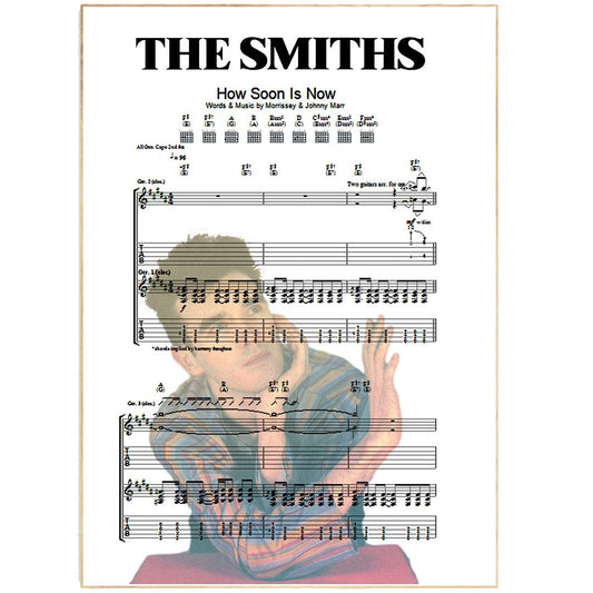The Smiths - How Soon Is Now? Poster - 98typesMusic