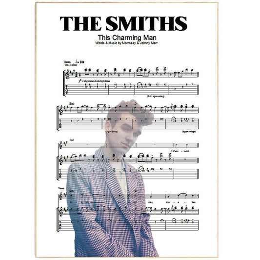 The Smiths - This Charming Man Poster - 98typesMusic