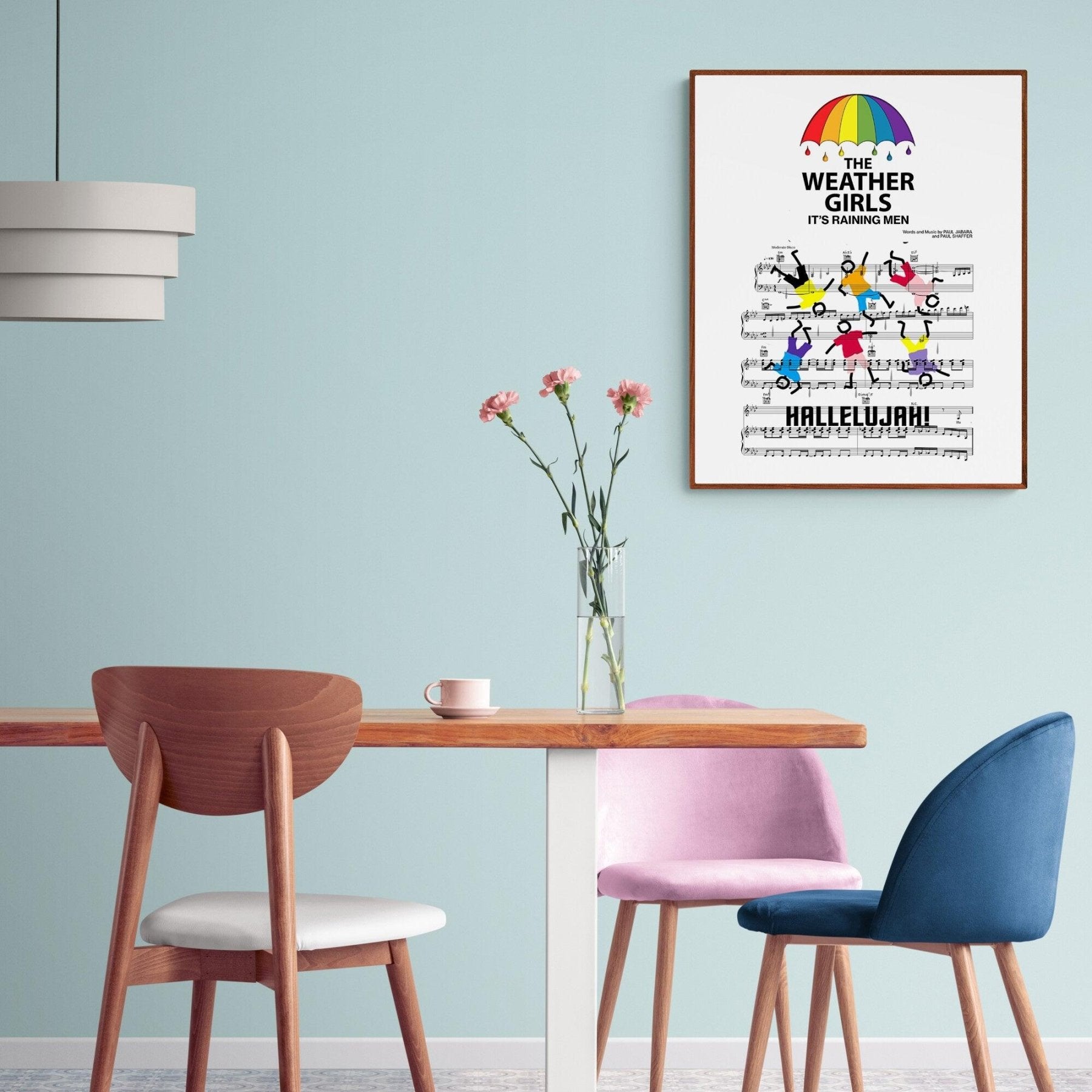The Weather Girls - It’s Raining Men Poster - 98typesMusic