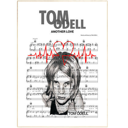 Tom Odell - ANOTHER LOVE Poster - 98typesMusic