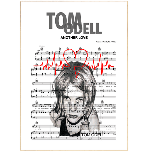 Tom Odell - ANOTHER LOVE Poster - 98typesMusic