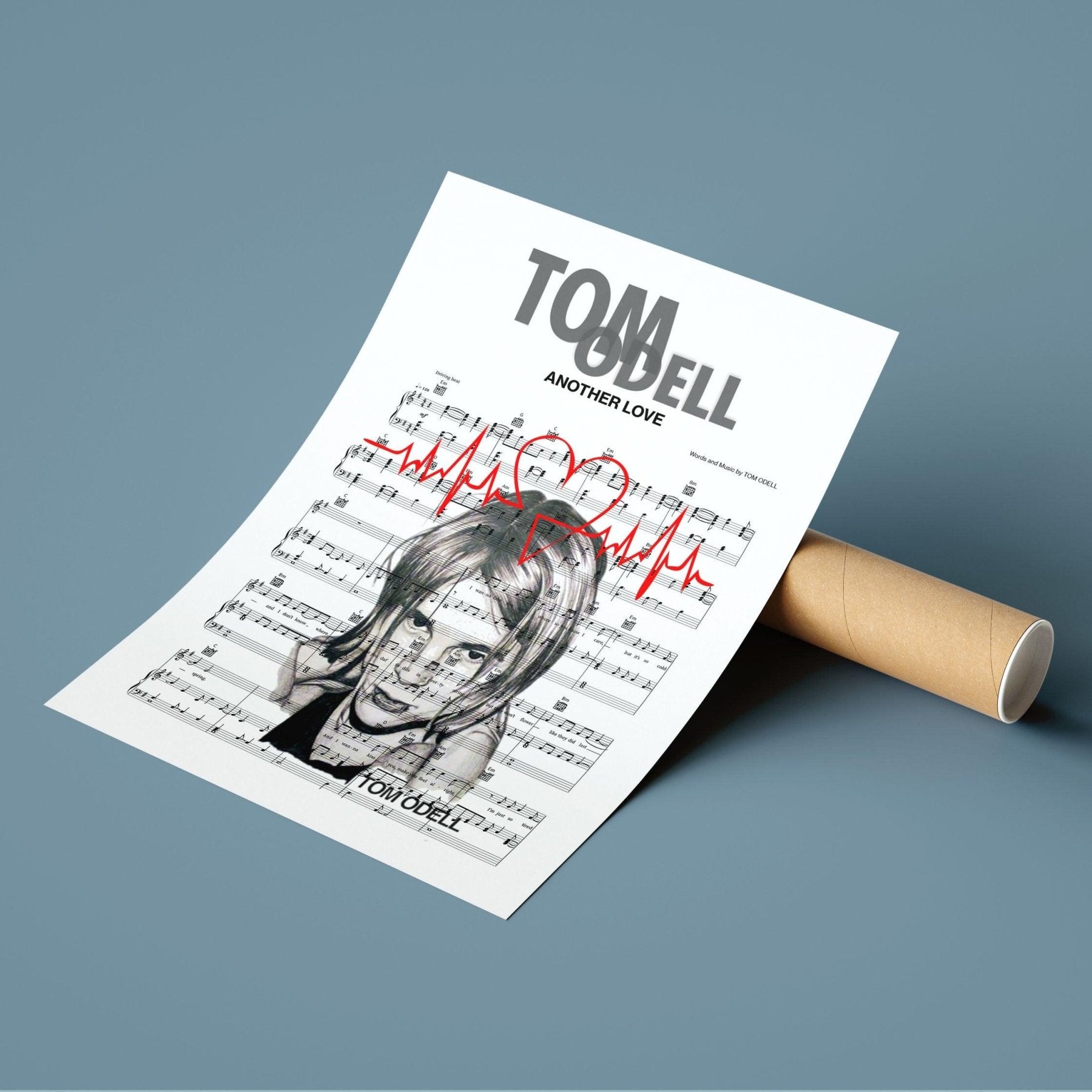 Tom Odell - ANOTHER LOVE Poster - 98typesMusic