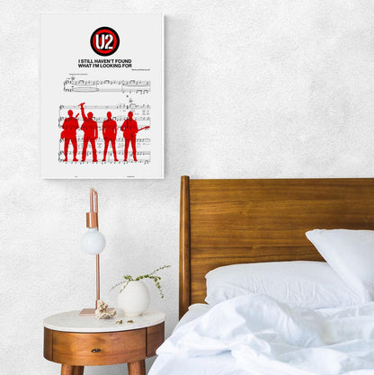 u2 - I STILL HAVEN’T FOUND WHAT I’M LOOKING FOR Poster - 98typesMusic