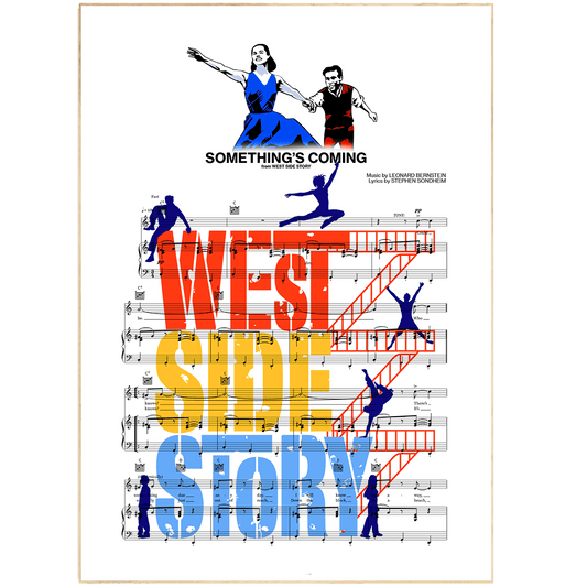 West Side Story - Something's Coming Poster - 98typesMusic