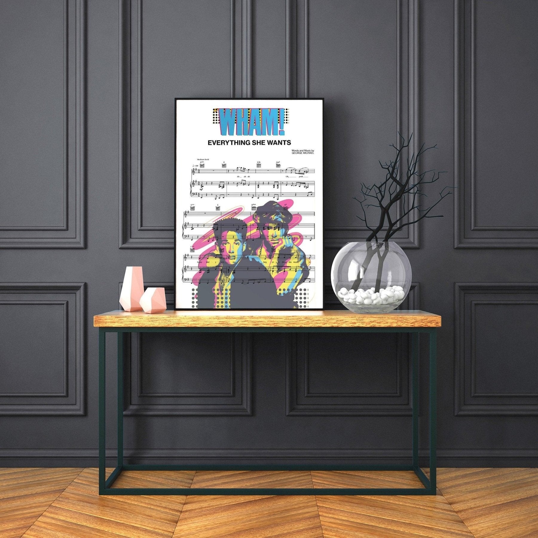 Wham! - Everything She Wants Poster - 98typesMusic