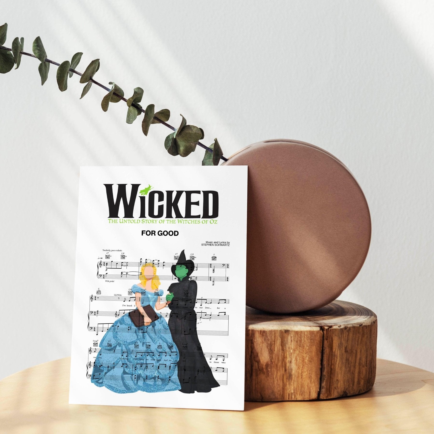 Wicked - For good Print - 98typesMusic