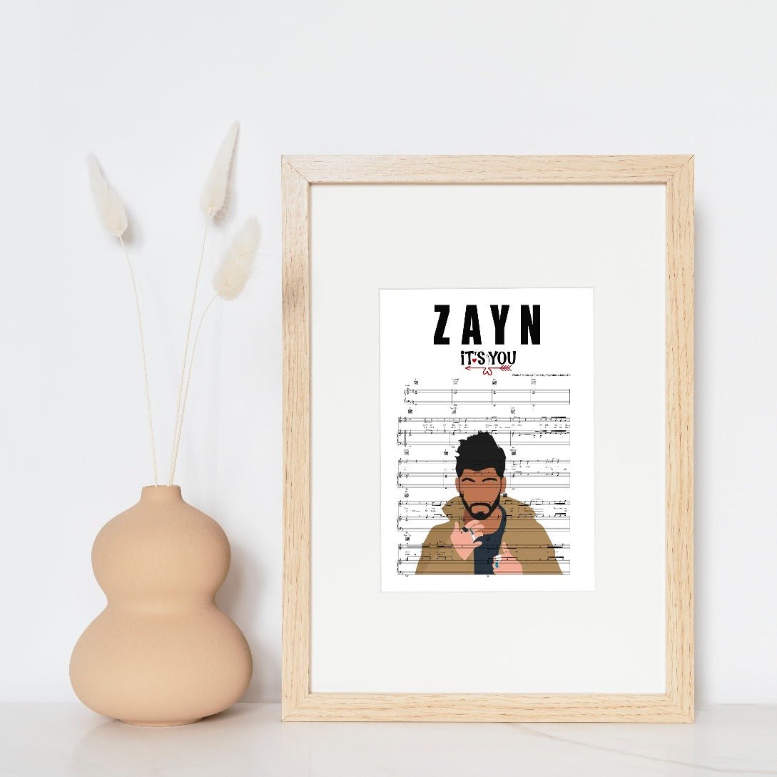 ZAYN - iT's YoU Poster - 98typesMusic