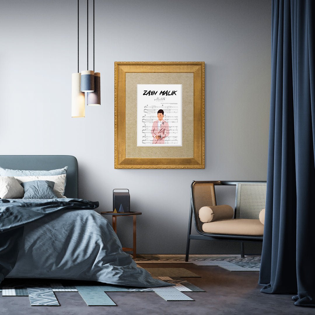 Zayn - Pillowtalk Poster - 98typesMusic