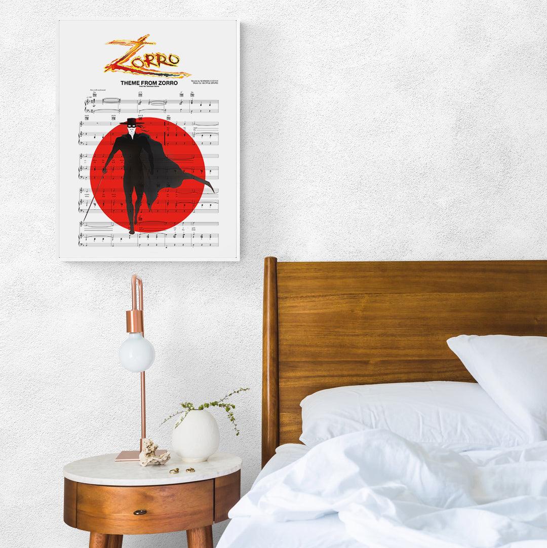 Zorro Theme Poster - 98typesMusic