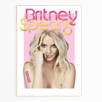 Free Britney with Love Art Print - 98typesPOP ART