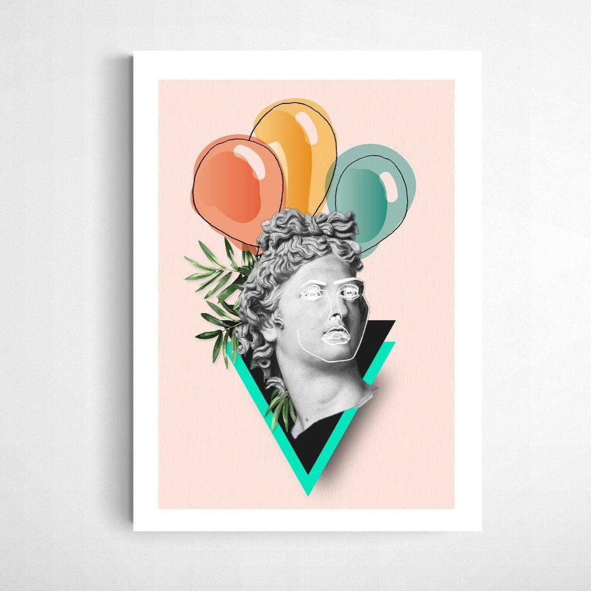 Great parties of the past Print - 98typesPOP ART