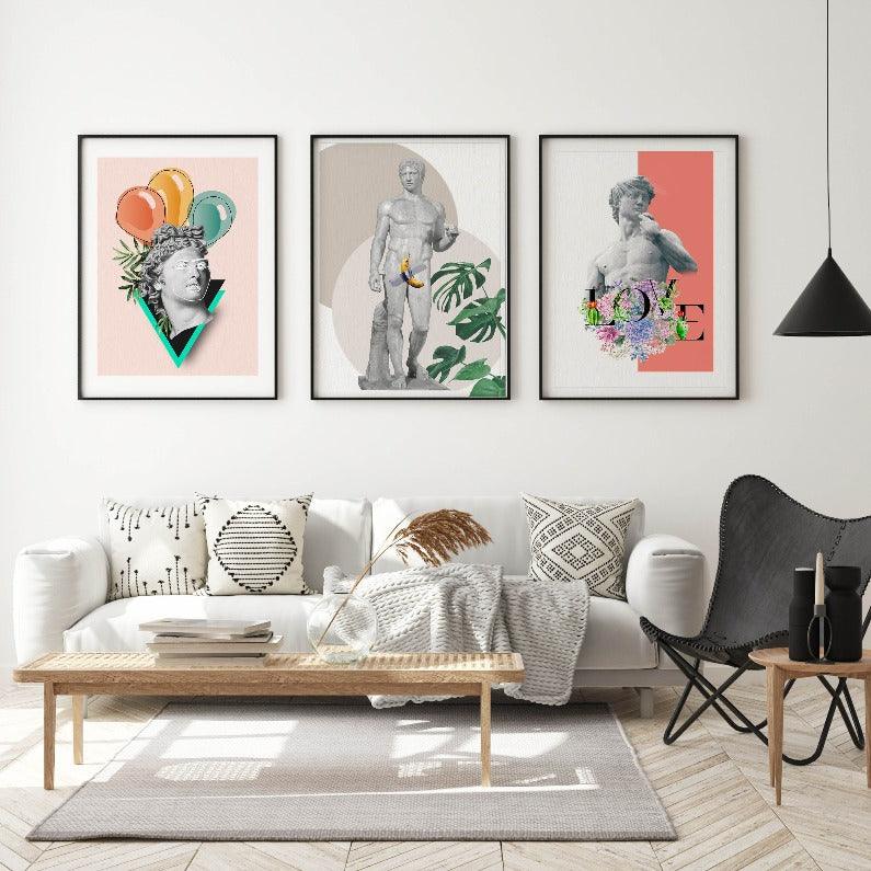 Great parties of the past Print - 98typesPOP ART