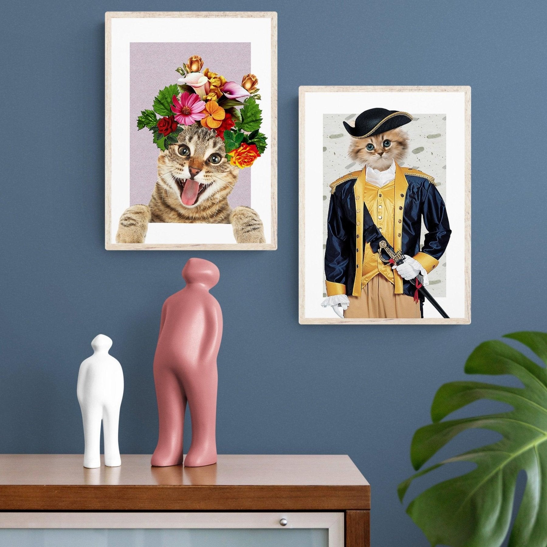 The Guard of your House Cat Art Print - 98typesPOP ART