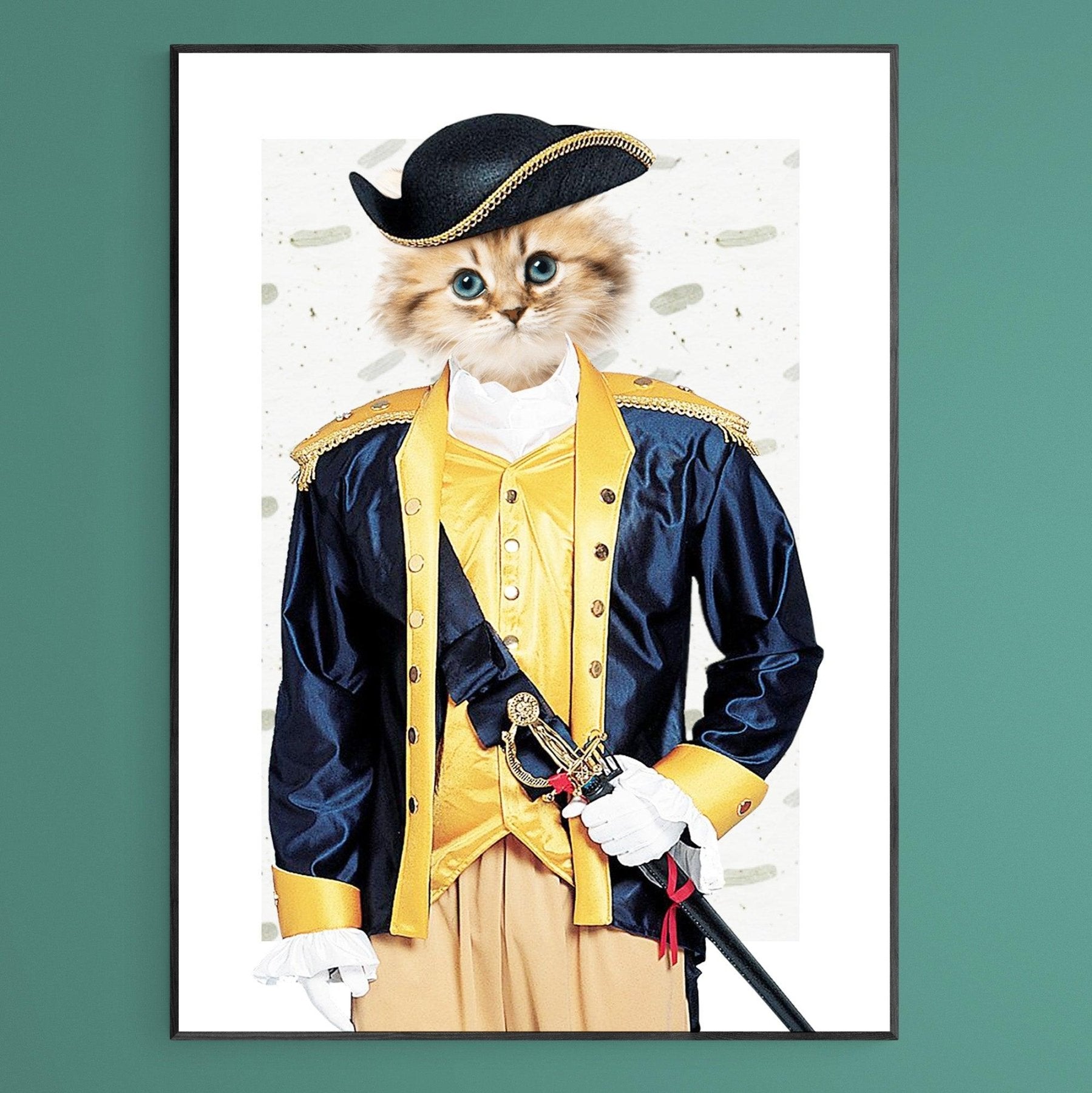 The Guard of your House Cat Art Print - 98typesPOP ART