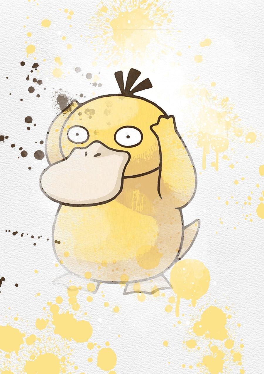 Pokemon Poster 6 Set Printable Watercolour Print - 98typesPRINTABLES